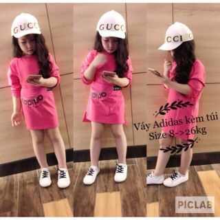 SET VÁY KÈM TÚI ADIDAS