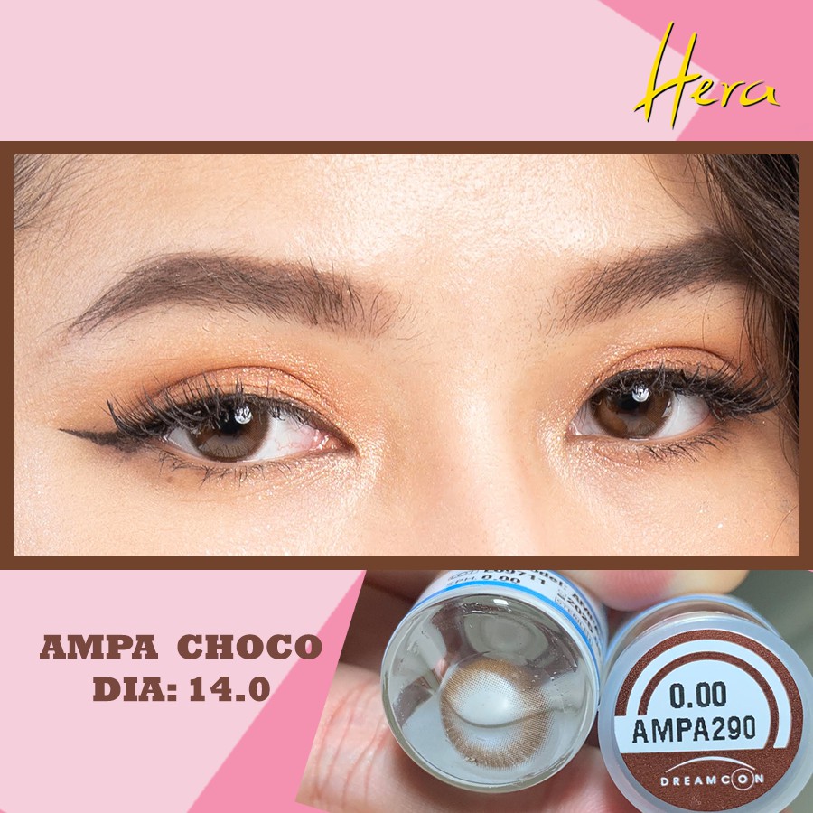 Kính Áp Tròng Hera AMPA Choco - Lens Choco