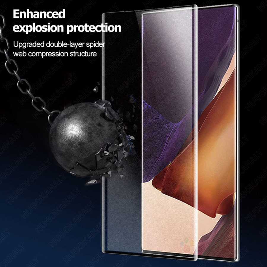 3D  kính cường lực Nhám Full Màn chống bám vân tay dẻo Samsung Galaxy S22 S21 Ultra S20 S10 S9 S8 Plus Note 20 Ultra Note 10 Plus Note 9 8