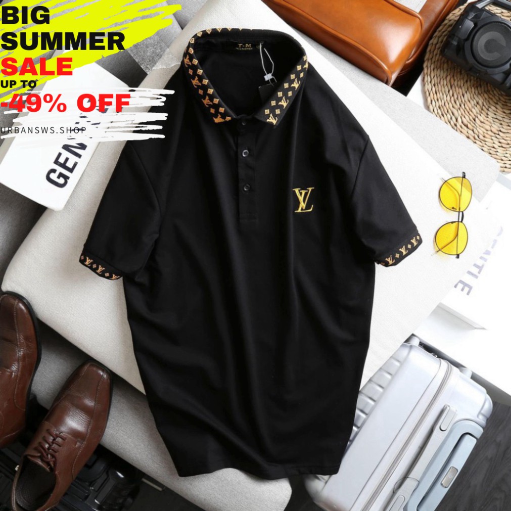 (XẢ KHO NGHỈ SHOPEE) Áo Thun Polo Có Cổ Nhiều Màu Sang Trọng, Lịch Lãm, Đủ Size, Chuẩn Hàng Vnxk