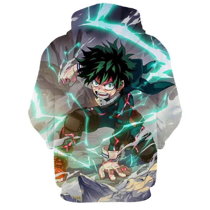 Áo hoodie in hình hoạt hình My boku No Hero Academia midoriya izuku ochaco uraka | BigBuy360 - bigbuy360.vn