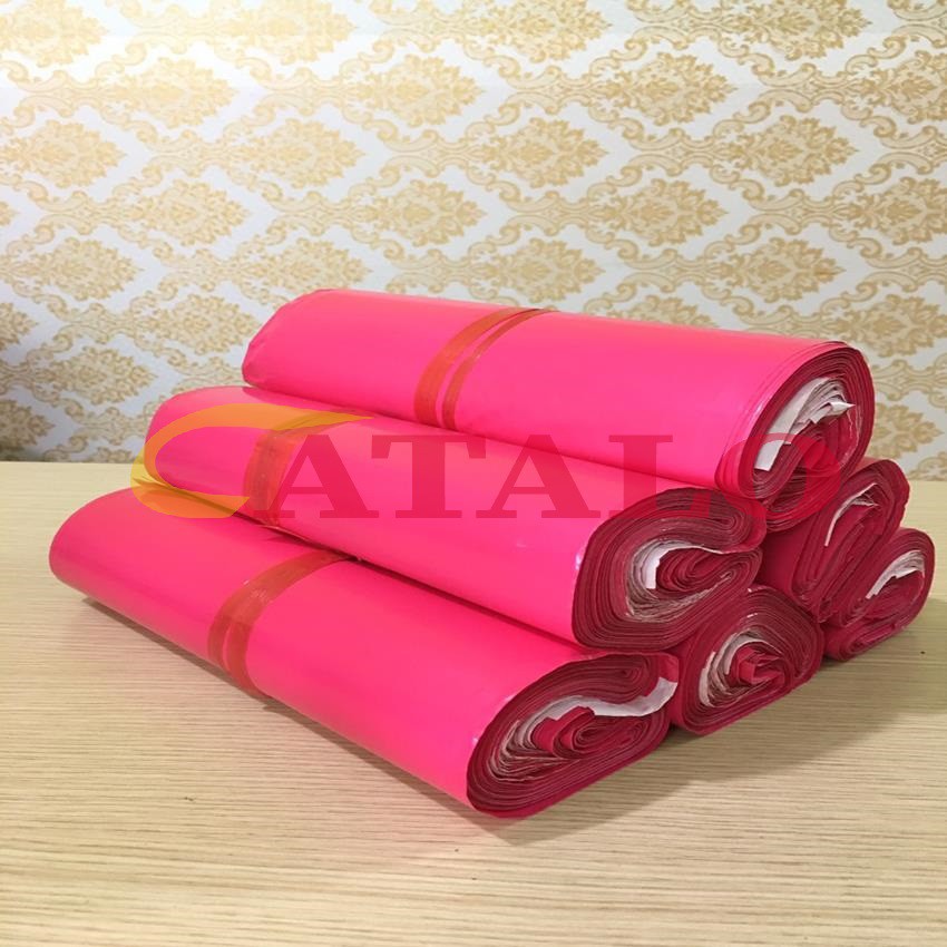 100 Túi Gói Hàng [25x35cm] Thông Dụng Cho Đồ Thời Trang Mùa Hè, Màu Sắc Sang Choảnh Chống Nước Tốt