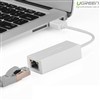 Cáp USB to Lan 2.0 cho Macbook, pc, laptop hỗ trợ Ethernet 10/100 Mbps chính hãng Ugreen 20253 | WebRaoVat - webraovat.net.vn