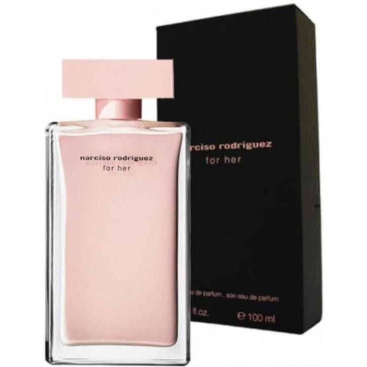 vb14s Ma20s [CHÍNH HÃNG] Nước hoa Narciso Rodriguez for her (EDP) 100ml(đen) Ma20s