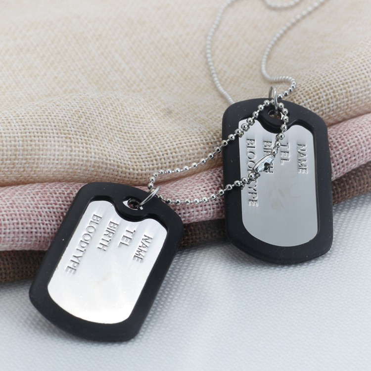 Dây chuyền thẻ bài dogtag quân đội - DN97