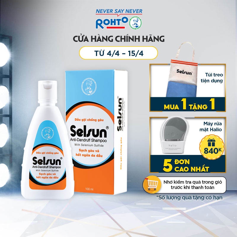 Dầu gội chống gàu Selsun 100ml