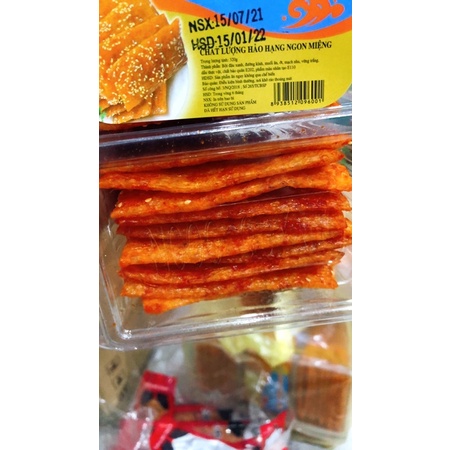 Bánh pò miếng vừng hộp to 3 ngăn cực nhiều - ăn vặt Việt Nam | BigBuy360 - bigbuy360.vn