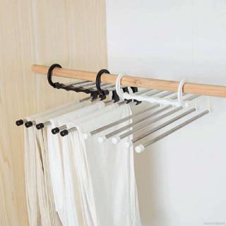 Móc treo quần áo 5 trong 1 đa năng tiện lợi
