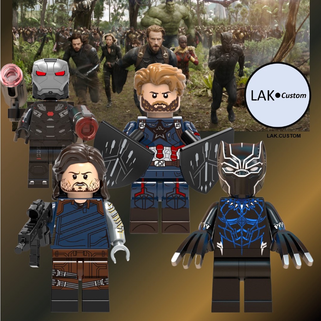 MÔ HÌNH  CÁC ANH HÙNG TRONG INFINITY WAR, CHIẾN BINH BÁO ĐEN - BLACK PANTHER