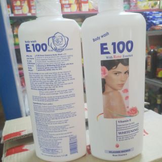 Sữa tắm vòi E100 body wash 1.1l