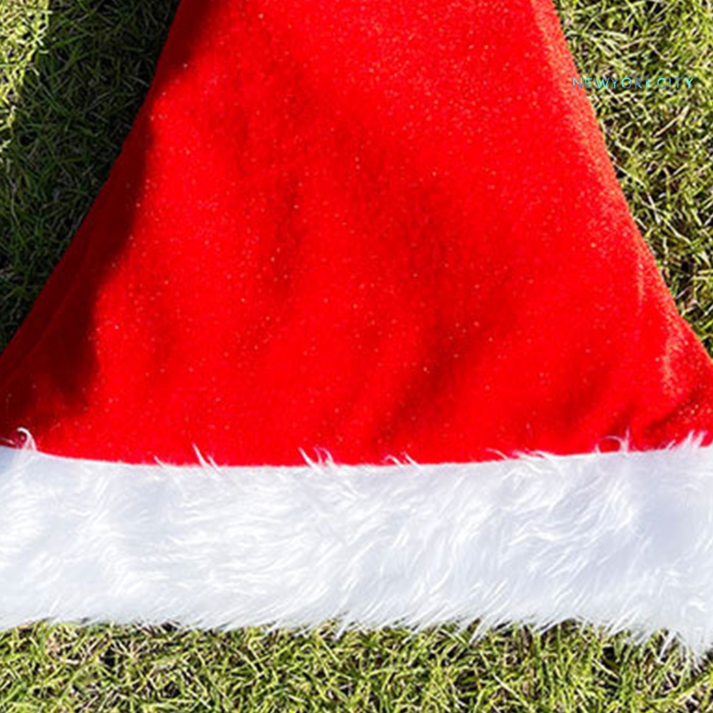 Mũ Giáng Sinh Màu Dạ Quang Thiết Kế Sáng Tạo Không Phai Tiện Dụng