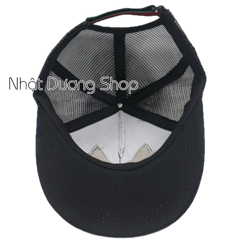 Nón kết lưới thêu họa tiết đầu cọp ngầu, con Hổ phong cách, cá tính pha chút bụi bặm thích hợp cho các bạn nam và nữ