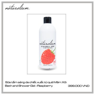 SỮA TẮM TRÁI CÂY NATURALIUM -500ML