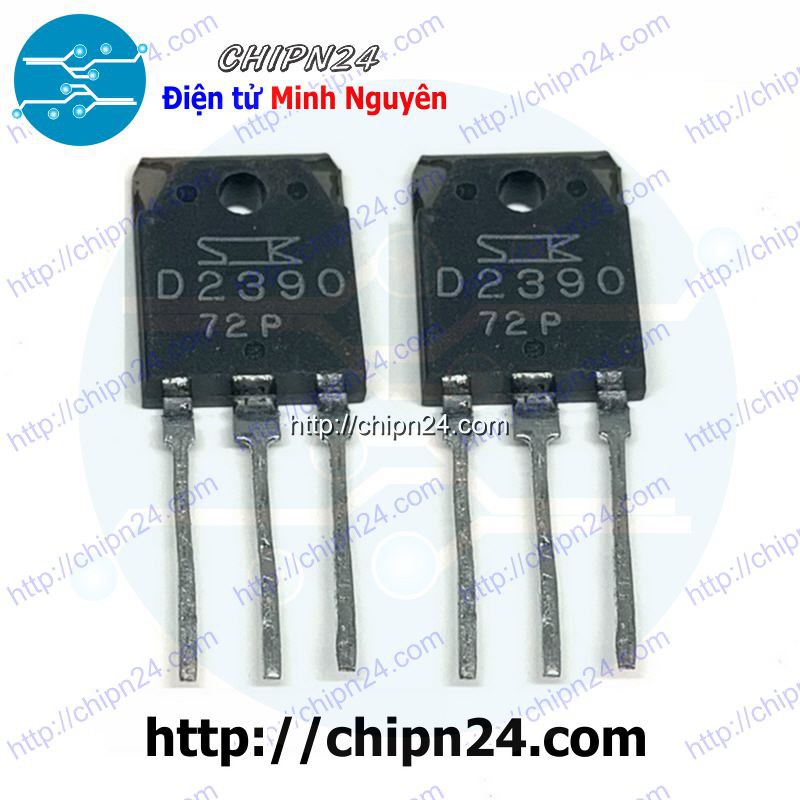 [1 CON] Transistor D2390 TO-3P NPN 10A 150V (Sò Sanken) (2SD2390 2390)