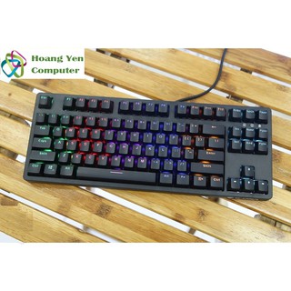 [OUTEMU] Bàn Phím Cơ E-Dra EK387 Đèn Led Rainbow 6 Màu (OUTEMU Switch, Chống Nước) - BH 2 Năm Chính Hãng