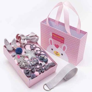 SET KẸP TÓC 18 CHI TIẾT BÉ GÁI