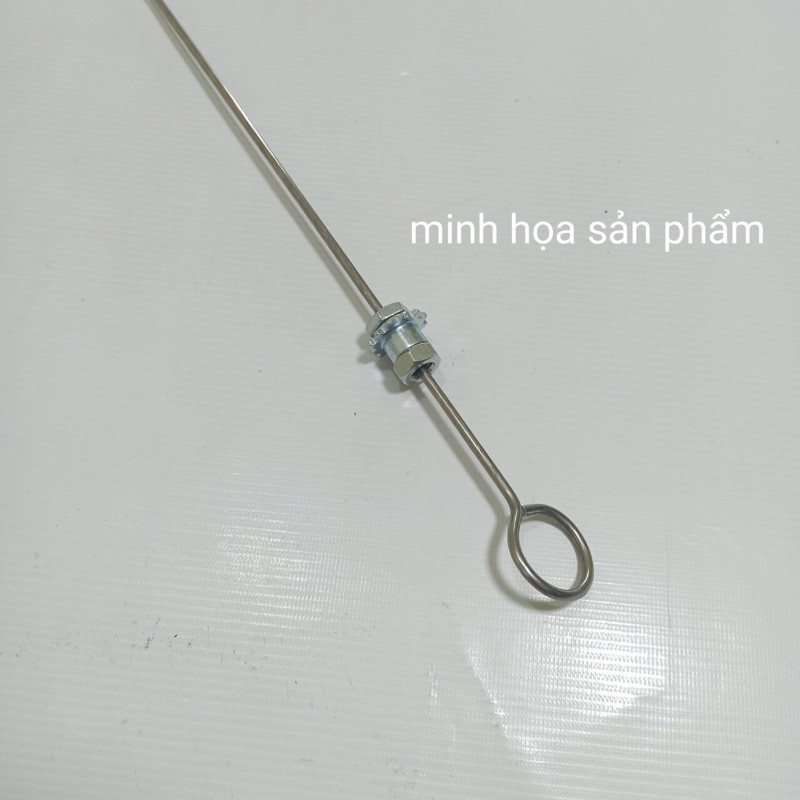 Ốc lỗ 4mm chế xiên