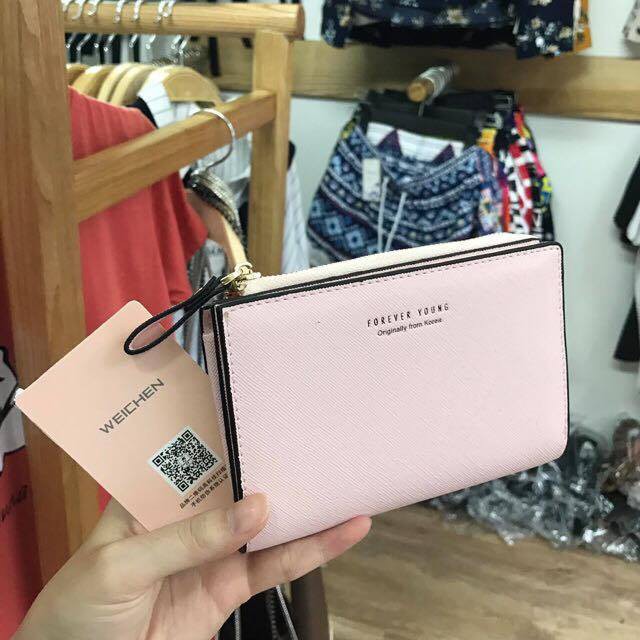 Ví ngắn da xước forever young | BigBuy360 - bigbuy360.vn