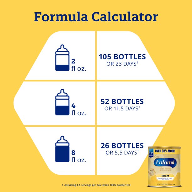 Sữa bột Enfamil Infant Formula 598g- 834g
