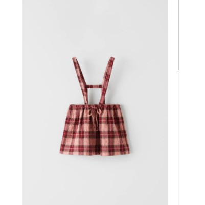 Chân váy kẻ caro Zara