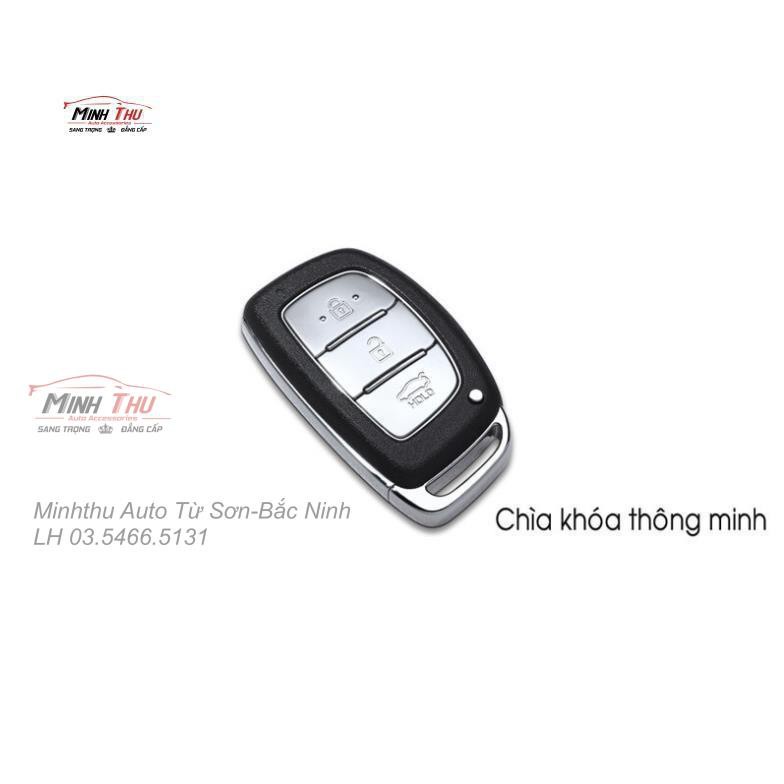 Ốp Khóa Silicon Cho Xe Grand I10, Elantra, Tucson -  I10 TM bạc