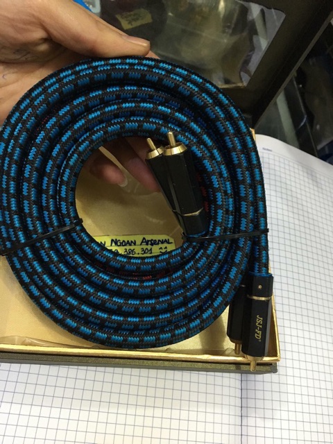 Cặp dây AV Audio 1,8m hãng JSJ chính hãng nhập khẩu. Sale còn 280k