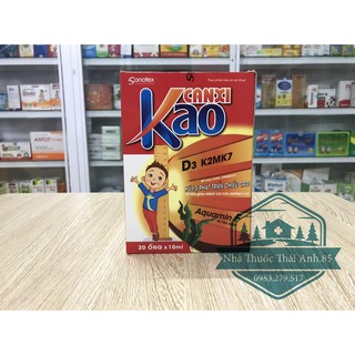 CANXI KAO - Bổ Sung Canxi ,Vitamin D3, Chiết Xuất Từ Tảo Biển