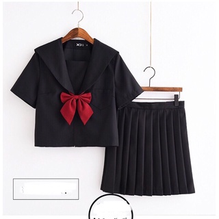 [Order] YAS0441-Đồng phục học sinh thủy thủ màu đen