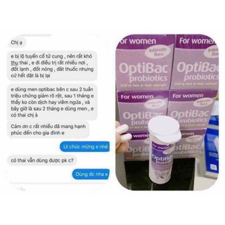 Optibac tím 450k/hộp 30v