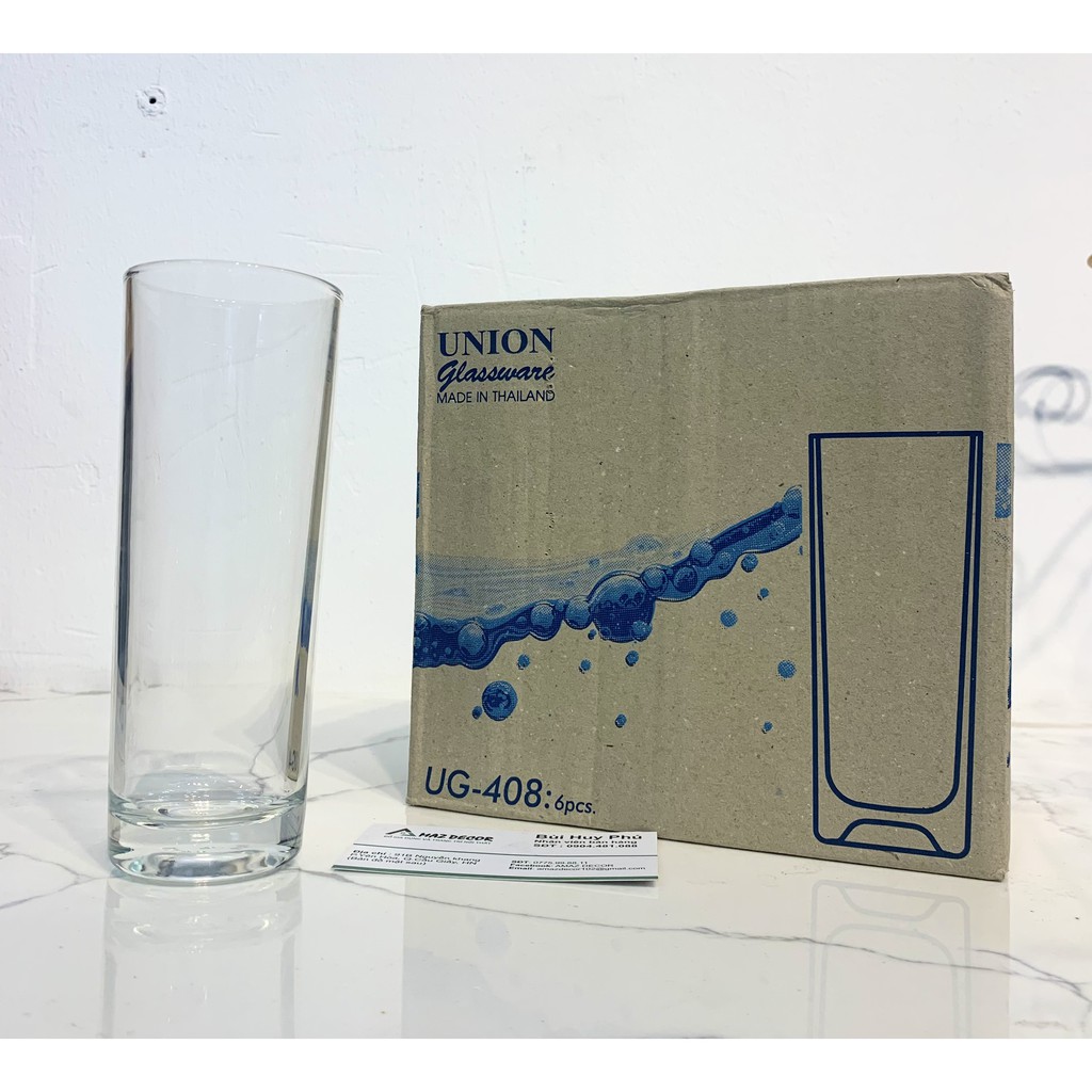 LY CỐC THỦY TINH CAO UG408 THÁI LAN - 275ML