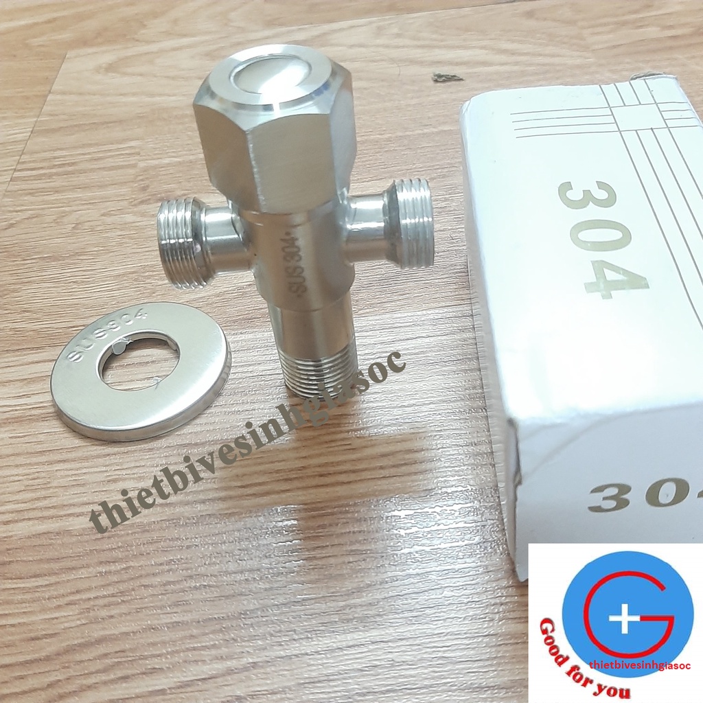 VAN TÊ CẦU VAN T CHIA NƯỚC BỒN CẦU TÊ CHỮ THẬP INOX 304 | VAN GIẢM ÁP | VAN XÍ