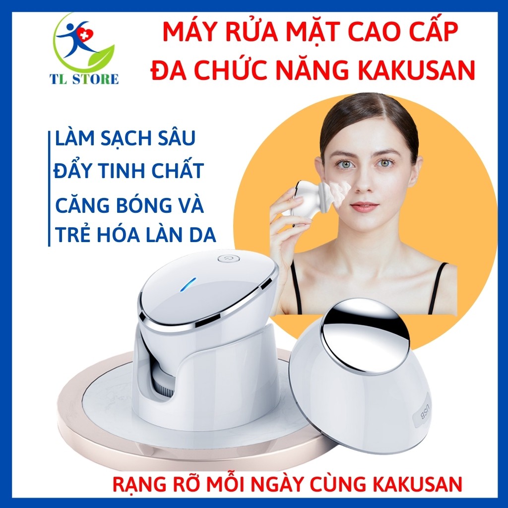 Máy rửa mặt đa năng cao cấp Kakusan - Hai chế độ làm sạch và đẩy di tinh chất | BigBuy360 - bigbuy360.vn