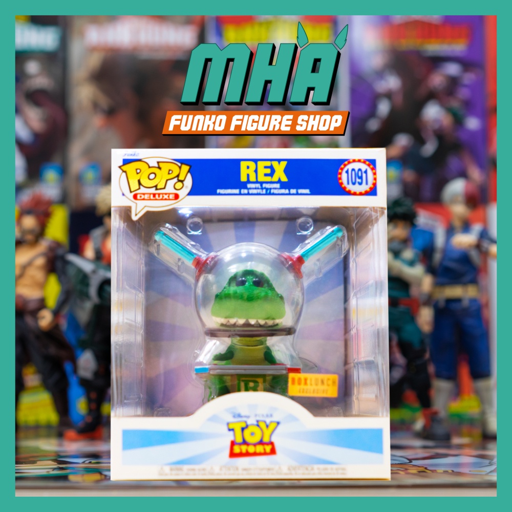 Chính Hãng Funko Pop Deluxe Disney Pixar - Toy Story 2 : Rex with Game Controller BoxLunch Exclusive 1091