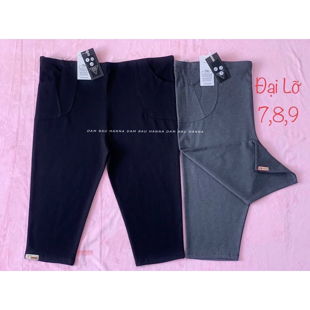 [BIG Size  75-100kg] QUẦN BẦU LỬNG THUN COTTON BIG SIZE THOẢI MÁI CO DÃN TỐT KHÔNG XÙ THOÁNG MÁT