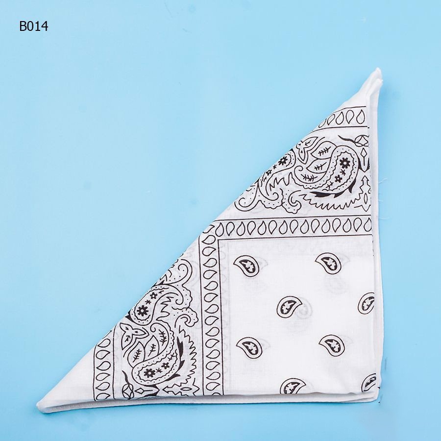 Khăn bandana hiphop turban nam nữ màu đen iLita
