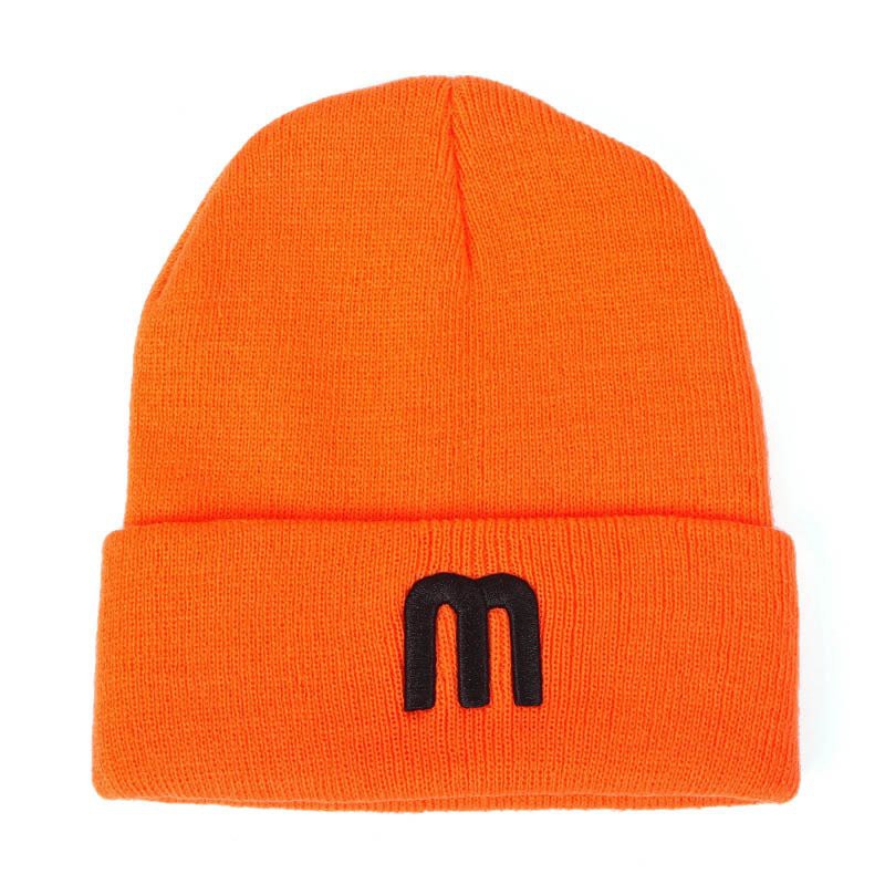 Nón len chữ M thường thêu Unisex nam nữ