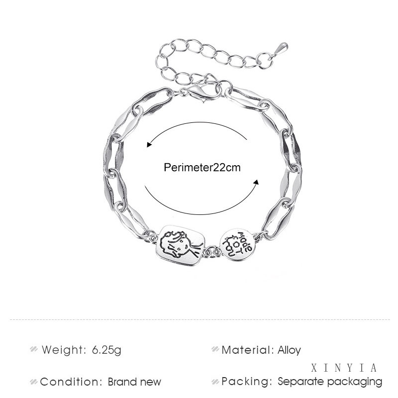 Vòng Tay Đôi Hoàng Tử Bé Dễ Thương Phong Cách Hàn Quốc