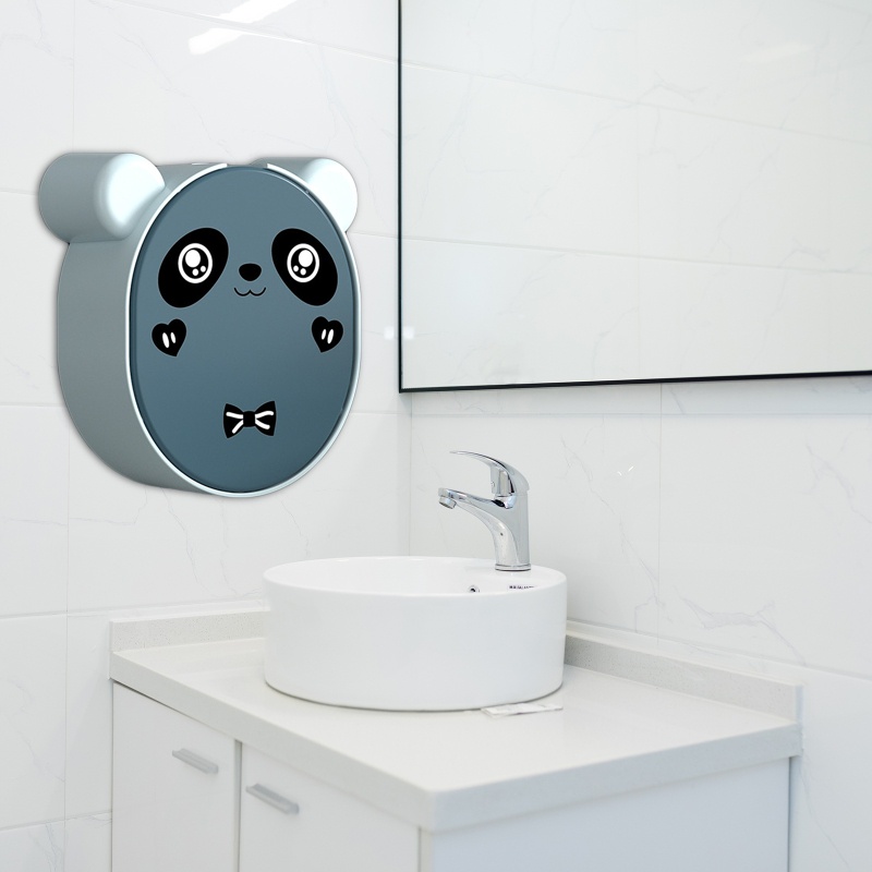 Khay Đựng Xà Phòng Gắn Tường Hình Gấu Trúc Dễ Thương