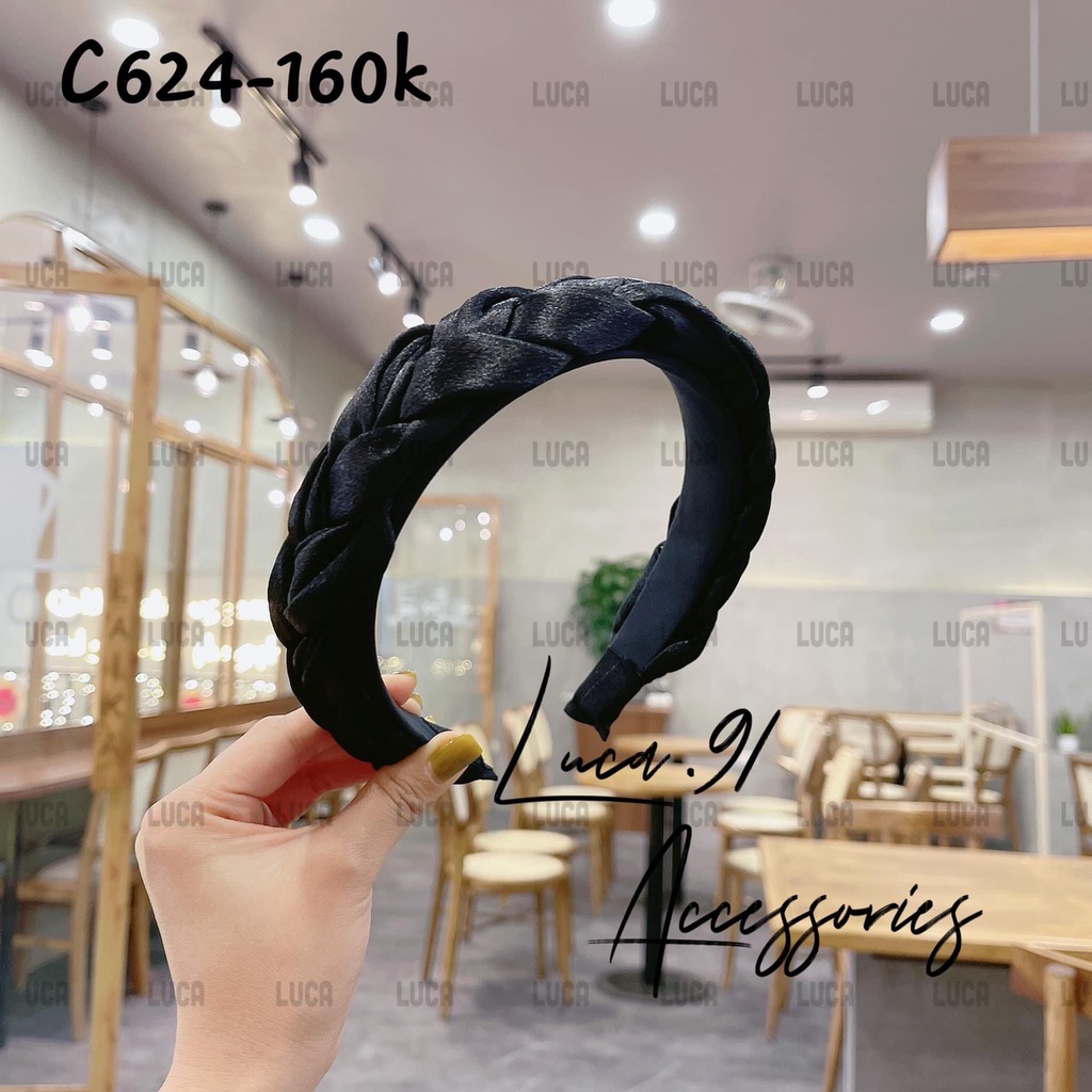 Bờm Tết Lụa Siêu xinh / Băng Đô Tết Lụa ,Thời Trang Phụ Kiện Tóc Nữ Xinh Đẹp - Hari Korea Accessories