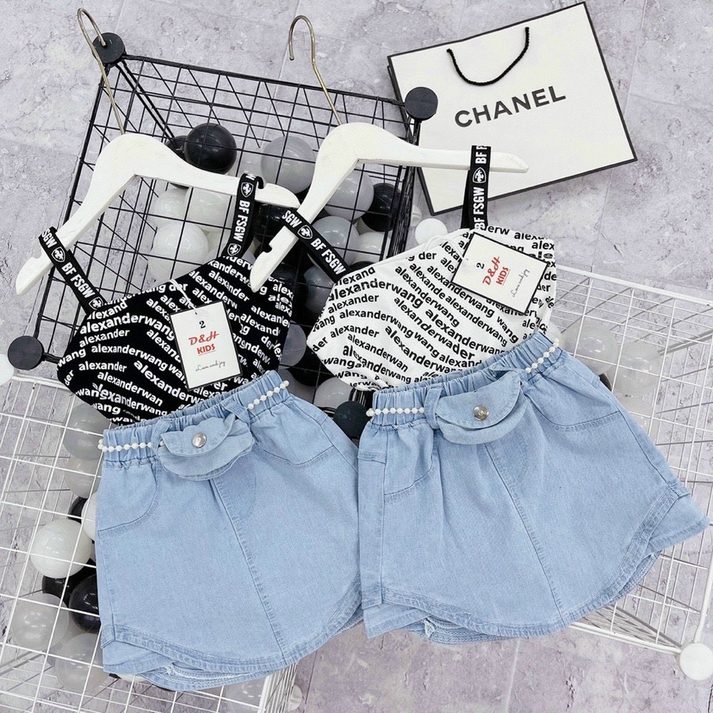 Set bộ áo nữ bé gái xinh xắn