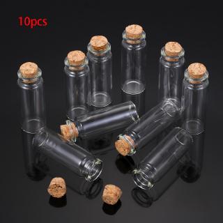 Set 10 lọ thủy tinh nút bần mini dễ thương