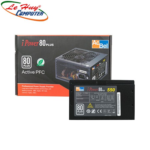 Nguồn máy tính Acbel iPower 80plus 550 - 550W