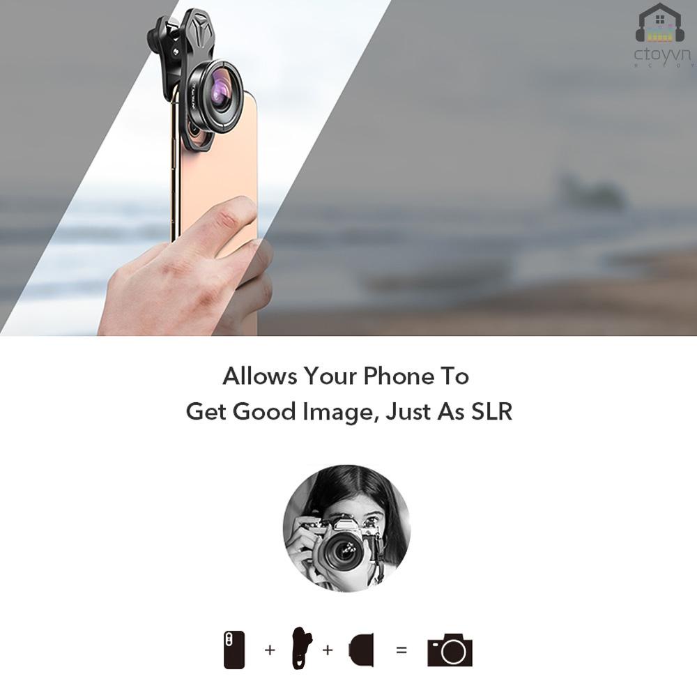 Hình ảnh Apexel APL-HD5SW 170° Ống Kính Góc Siêu Rộng Cho Điện Thoại iPhone Pixel Samsung Huawei Smar #8