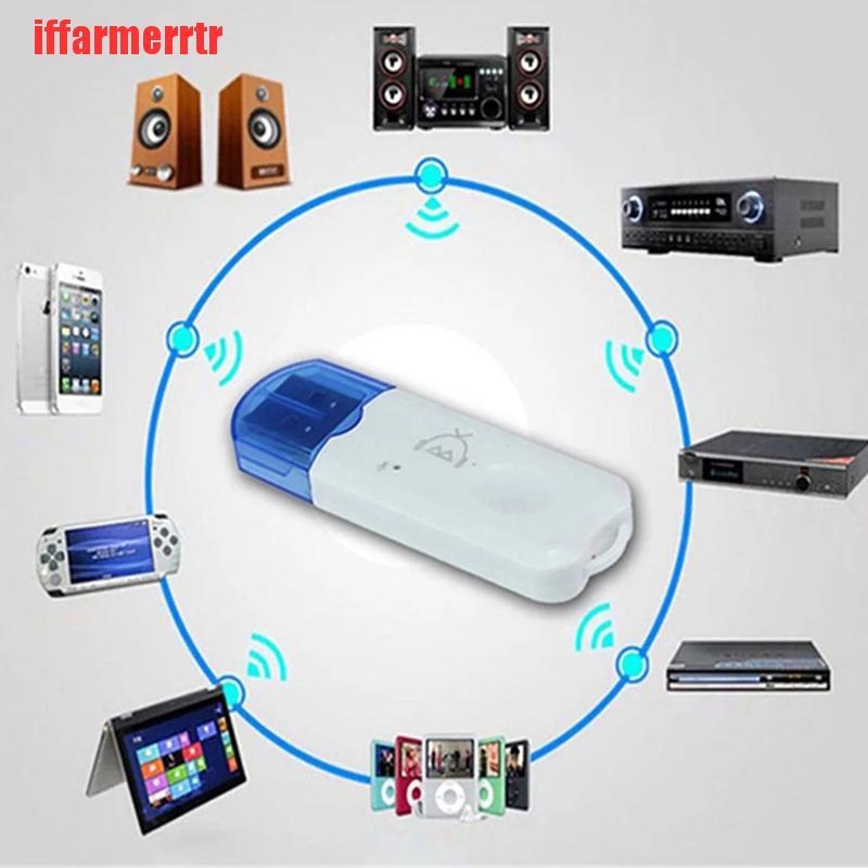 Usb Bluetooth Không Dây Âm Thanh Nổi Kèm Micro