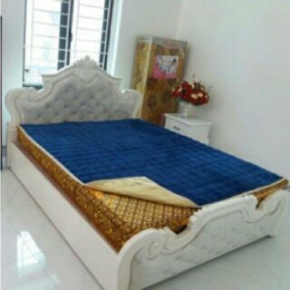 Thảm trải giường lông cừu