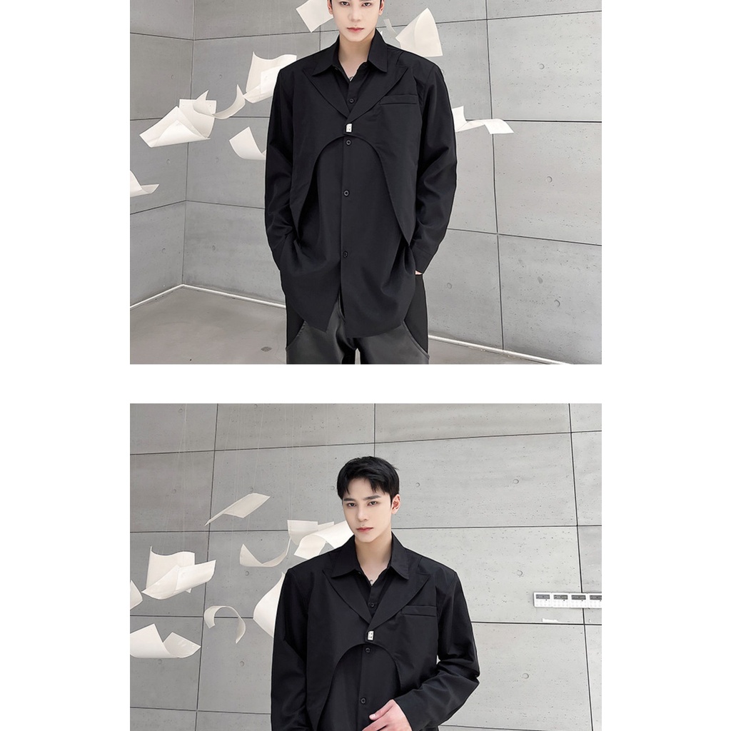 Áo Sơ Mi Nam Phong Cách Nirvanan Phong Cách Mới Mùa Thu 2024
