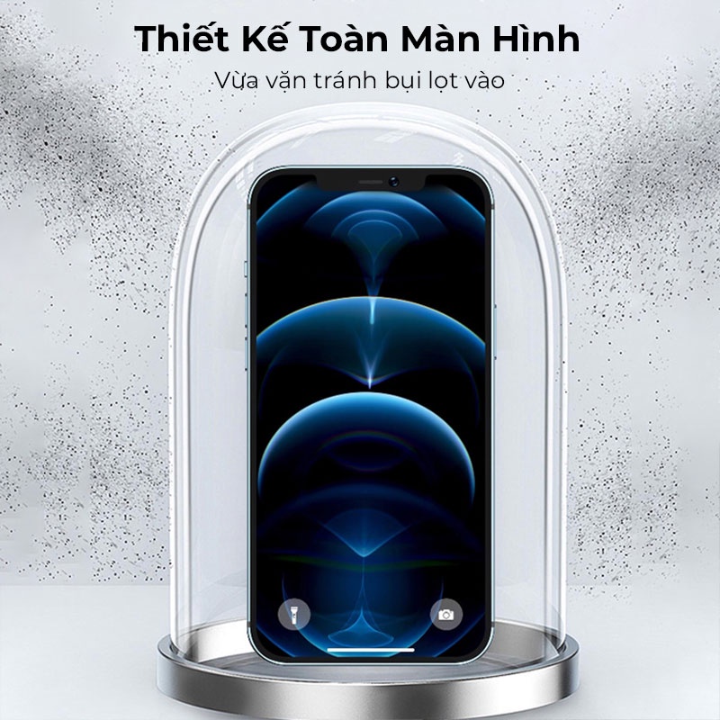 Miếng Dán Cường Lực KINGKONG 3D Full Màn Hình Cho iPhone 13 Pro Max 12 Pro Max 11 Pro Max Xs Max 8 Plus 7 Plus Njoyshop