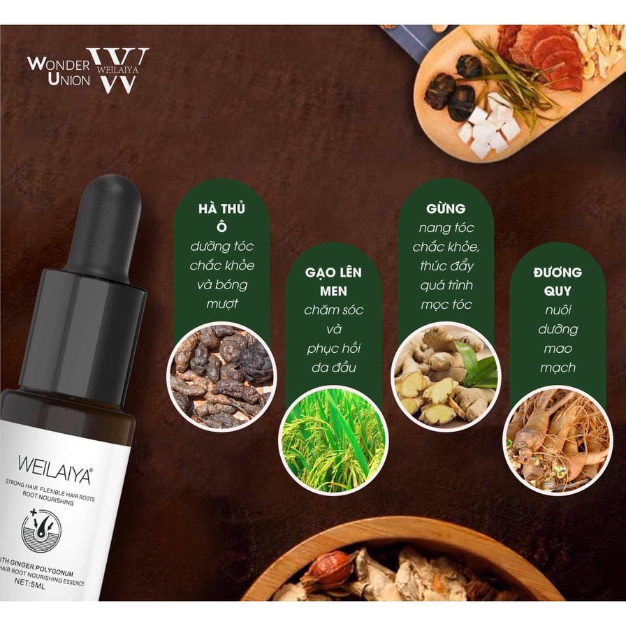 Huyết Thanh Serum Weilaiya Hỗ Trợ Mọc Tóc Hiệu Quả Sau 12 Tuần Sử Dụng [Hộp 8 Lọ]. Hàng Chính Hãng Sẵn SLL