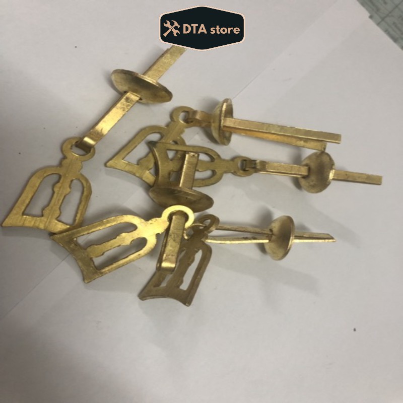 Tay Nắm Ngăn Kéo Tủ Bằng Đồng Kiểu Dáng Cổ Điển - Núm tủ bằng đồng - Núm ngăn kéo tủ gỗ