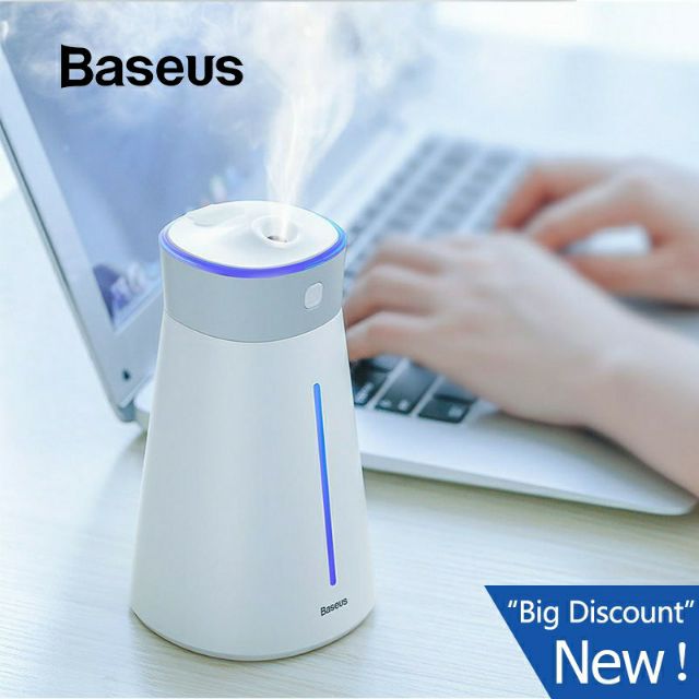 Máy phun sương tạo độ ẩm chính hãng baseus kèm quạt usb